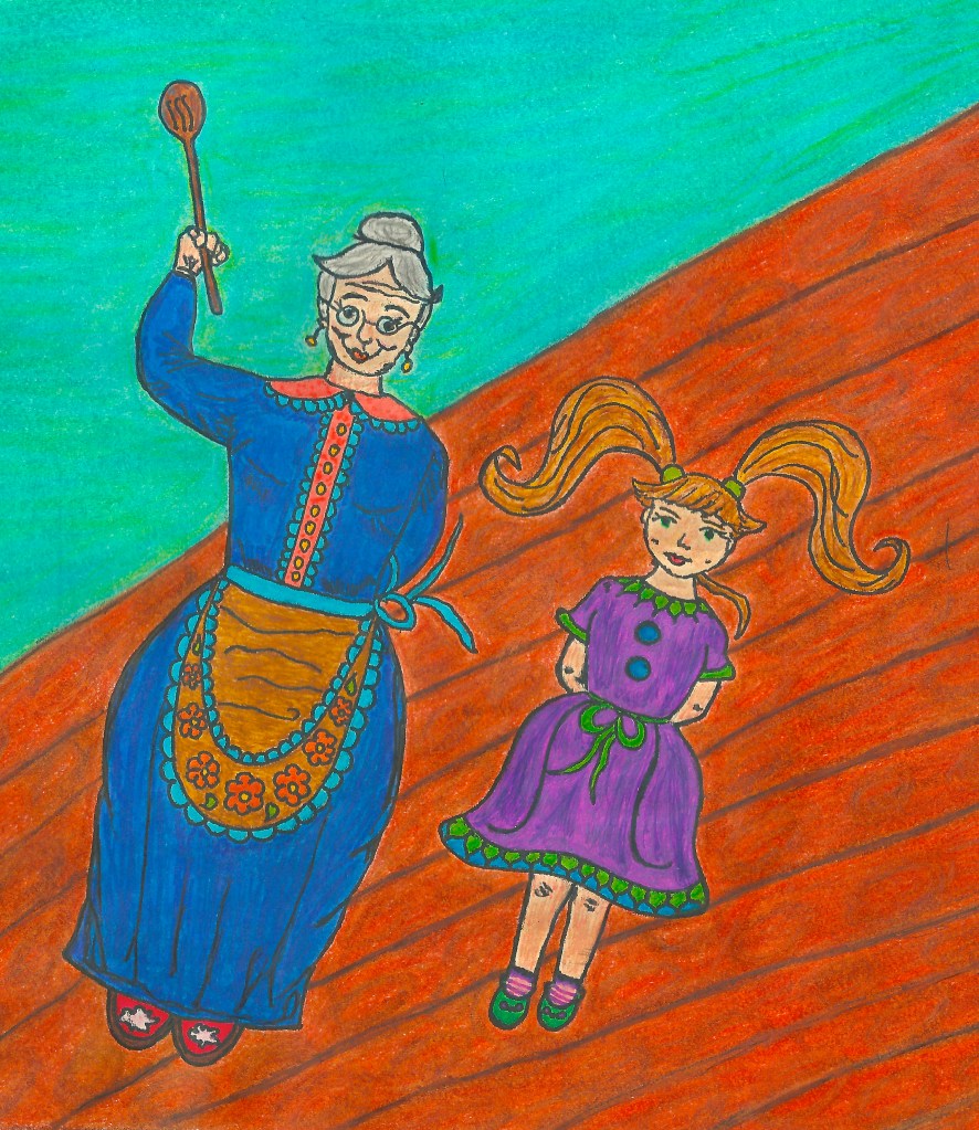 Mädchen und Oma (Blog) B